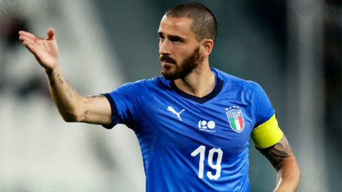 Bonucci xin lỗi vì hình ảnh xả rác xấu xí của ĐT Italia