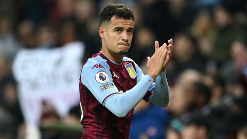 Aston Villa sẵn sàng chi đậm mua đứt Coutinho