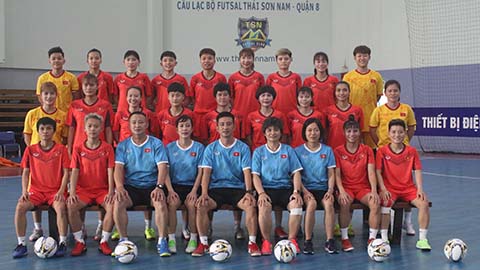 ĐT futsal nữ Việt Nam bắt đầu hành trình ‘mơ cao’ ở SEA Games 31 