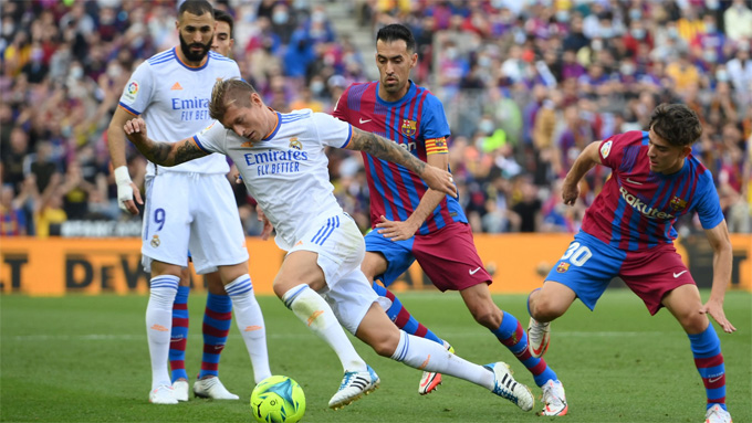 Khu trung tuyến có thể sẽ quyết định thành bại của trận El Clasico