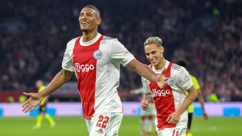 Haller đã có 11 bàn  tại Champions League mùa này cho Ajax