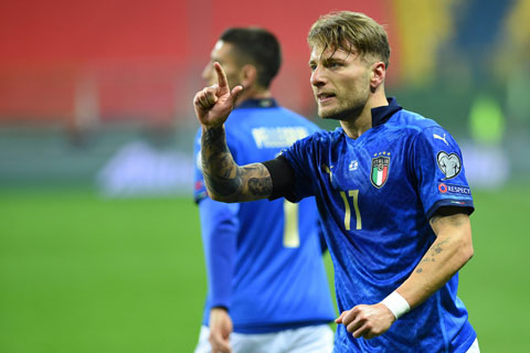 Bất luận thế nào thì Ciro Immobile vẫn là chủ công của ĐT Italia ở thời điểm hiện tại