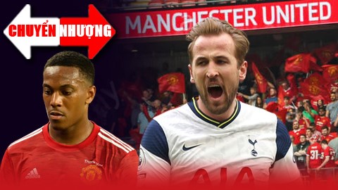 MU dùng Martial để 'câu' Kane khỏi Tottenham