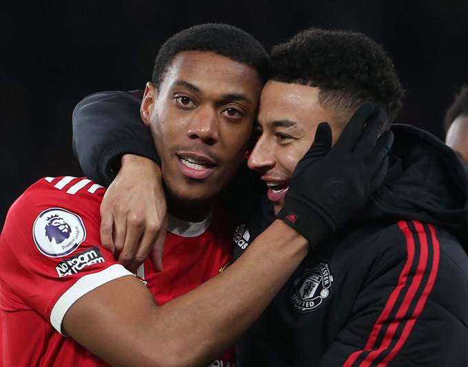 MU cần thanh lý Martial và Lingard