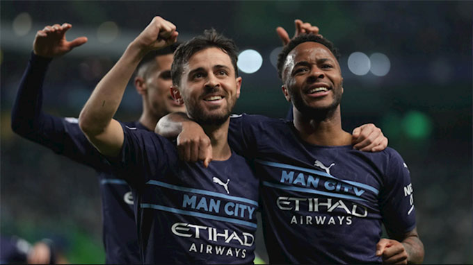 Man City đã vùi dập Benfica không thương tiếc ở trận lượt đi