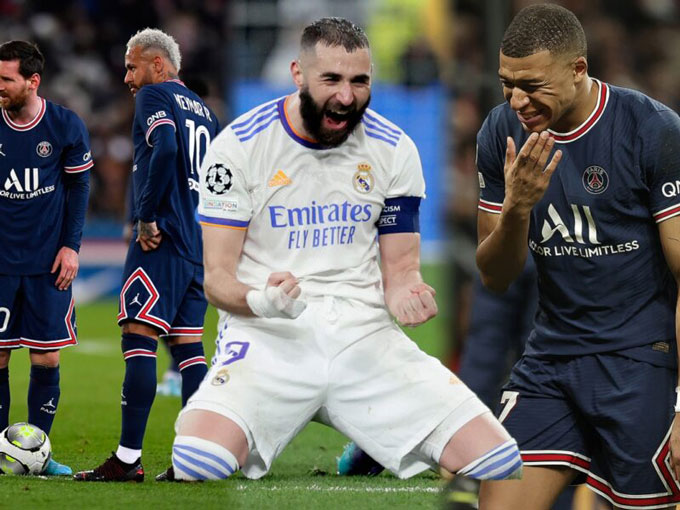 Tam tấu MNM hoàn toàn lu mờ trước Benzema