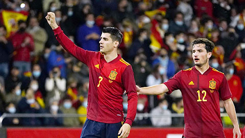 Morata đốt nóng cuộc đua 'số 9' ở ĐT Tây Ban Nha