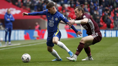 Mason Mount (trái) đã chơi quá hay ở trận Chelsea loại Middlesbrough ở FA Cup