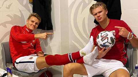 Odegaard: 'Haaland quan tâm đến Real Madrid'