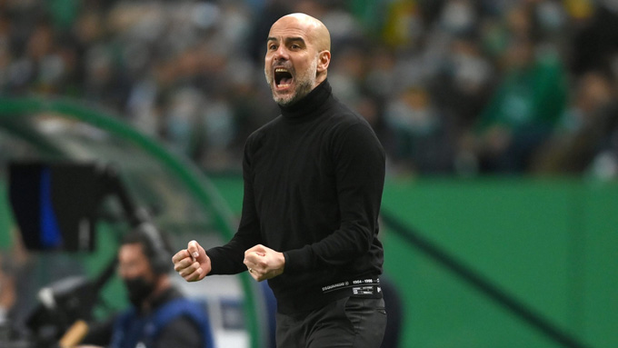 HLV Pep Guardiola tự hào về các học trò của mình