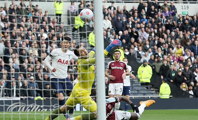 Son Heung-min đóng góp 1 cú đúp vào chiến thắng của Tottenham