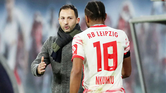 Domenico Tedesco đang cùng RB Leipzig trở lại cuộc đua dự Champions League