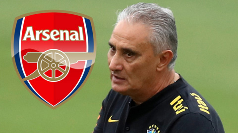 HLV ĐT Brazil có thể tới Arsenal thay Arteta