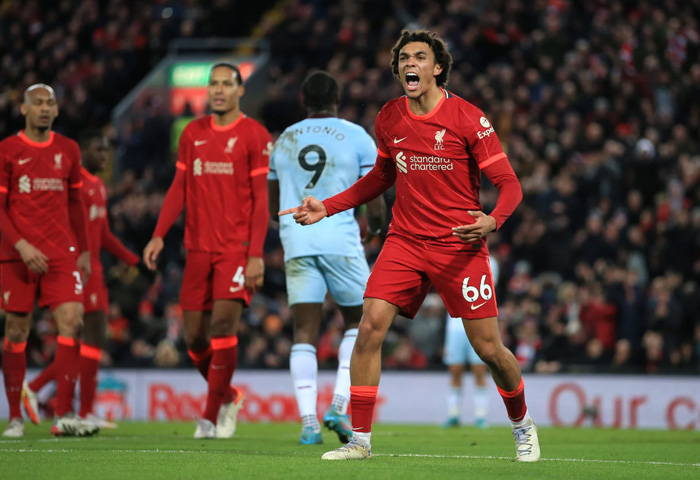 Trent Alexander-Arnold tiến hóa theo thời gian