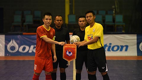 ĐT futsal Việt Nam hòa Bangkok BTS trên đất Thái Lan