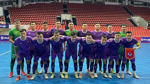 ĐT futsal Việt Nam trong chuyến tập huấn tại Thái Lan