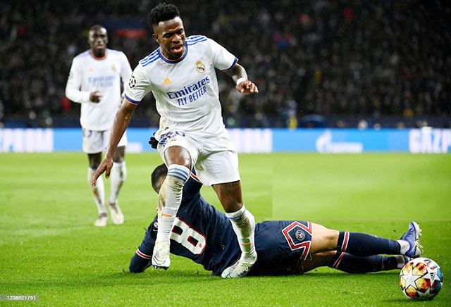 Vinicius được kỳ vọng sẽ giúp Real Madrid đánh bại PSG