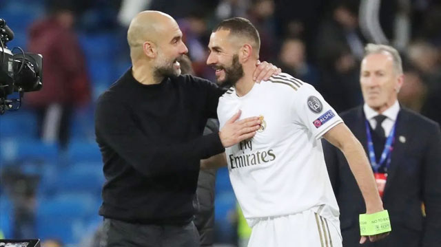 Chắc chắn Benzema là mối bận tâm mà HLV Guardiola phải dè chừng