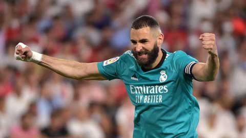 Benzema đạt phong độ ấn tượng nhất sự nghiệp