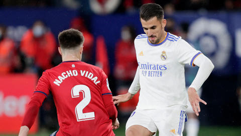 Tiền vệ Dani Ceballos vừa có trận đấu đáng nhớ tại La Liga khi Real vùi dập chủ nhà Osasuna với tỷ số 3-1