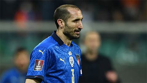 Chiellini chia tay ĐT Italia