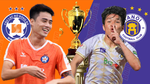 Trực tiếp SHB Đà Nẵng vs Hà Nội FC, 17h00 chiều nay