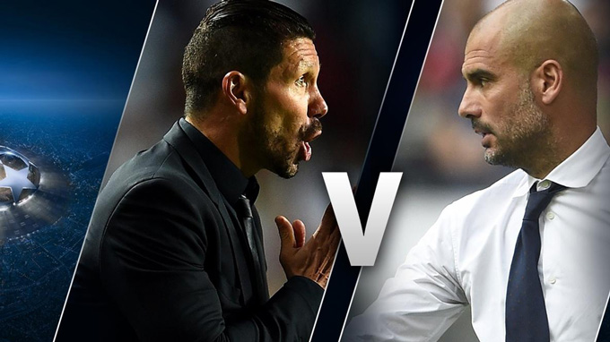 Simeone và Pep là 2 HLV có phong cách khác biệt