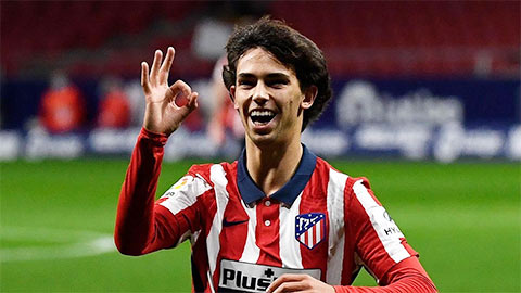 Joao Felix bùng nổ trong vai trò 'số 9 ảo'