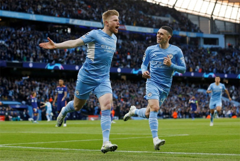 De Bruyne và Foden đều tỏa sáng ở trận Man City vs Real Madrid