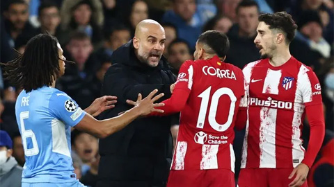 Guardiola hài lòng khi thắng Atletico đá với sơ đồ '5-5-0'