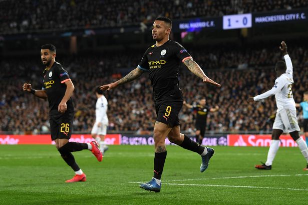 Hẳn các CĐV của Real vẫn còn nhớ hình ảnh này của Gabriel Jesus bên phía Man City cách đây 2 năm