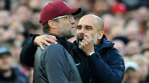 Klopp: 'Guardiola là HLV xuất sắc nhất thế giới'