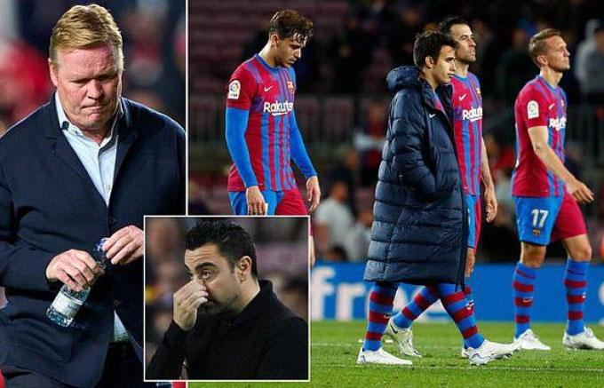 Koeman cho rằng Barca hiện tại không khá hơn dưới thời của ông