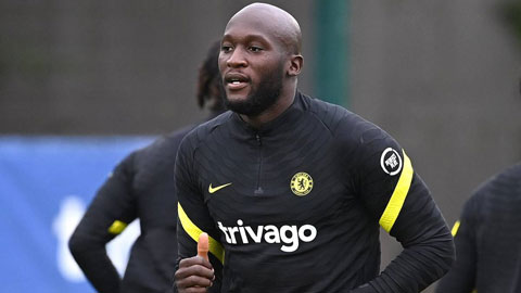 Lukaku trở lại tập luyện, sẵn sàng đá bán kết FA Cup