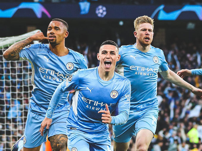 Man City đã thể hiện phong độ cực cao trước Real