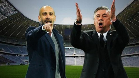 Man City vs Real Madrid: Guardiola và mối lương duyên chớp nhoáng với Carletto