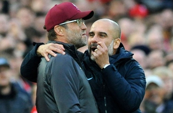 Pep và Klopp đang tạo ra cuộc ganh đua lịch sử