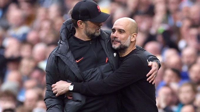 Pep và Klopp dành sự tôn trọng đặc biệt cho nhau