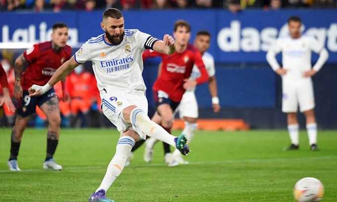 Benzema đã có ngày thi đấu quá vô duyên