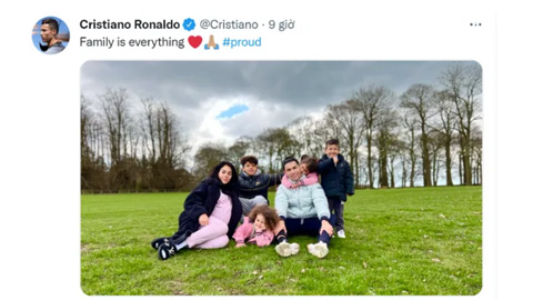 Ronaldo đăng thông điệp ẩn ý trên Instagram cá nhân