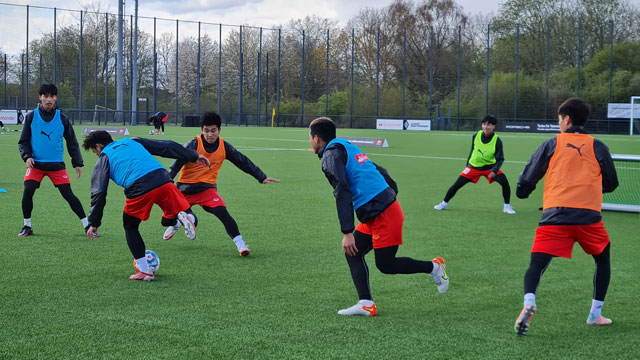 U17 Việt Nam tập huấn tại Moenchengladbach