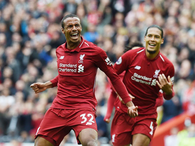 Van Dijk và Matip (trái) góp mặt trong phần lớn các trận sạch lưới của Liverpool mùa này