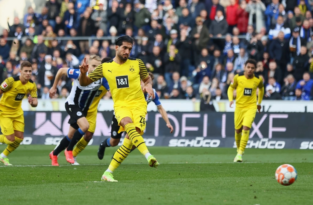 Dortmund hưởng penalty nhiều nhất