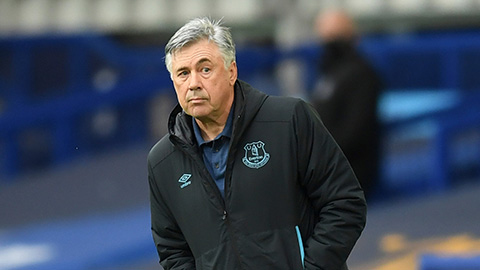 Ancelotti mong Everton cổ vũ mình