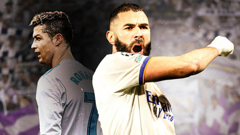 Benzema đặt mục tiêu phá kỷ lục Champions League của Ronaldo