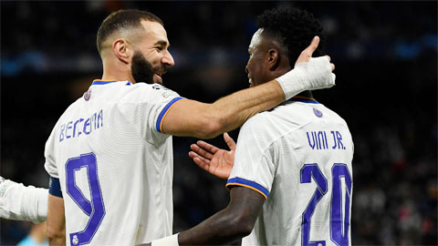 Real trông cả vào Benzema và Vinicius