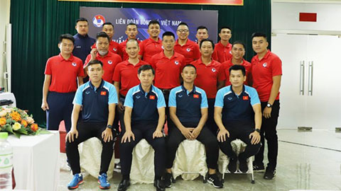 50 học viên tham giam khoá tập huấn Giám sát Trọng tài, Trọng tài các giải futsal QG 2022