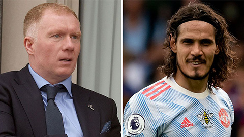 Scholes chỉ trích thậm tệ Cavani