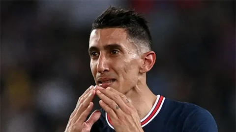 Di Maria bật khóc khi ghi bàn thắng trong ngày chia tay PSG