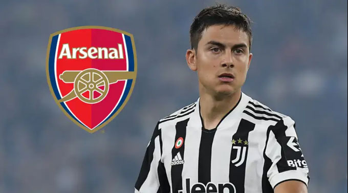 Dybala có thể tới Arsenal theo dạng miễn phí